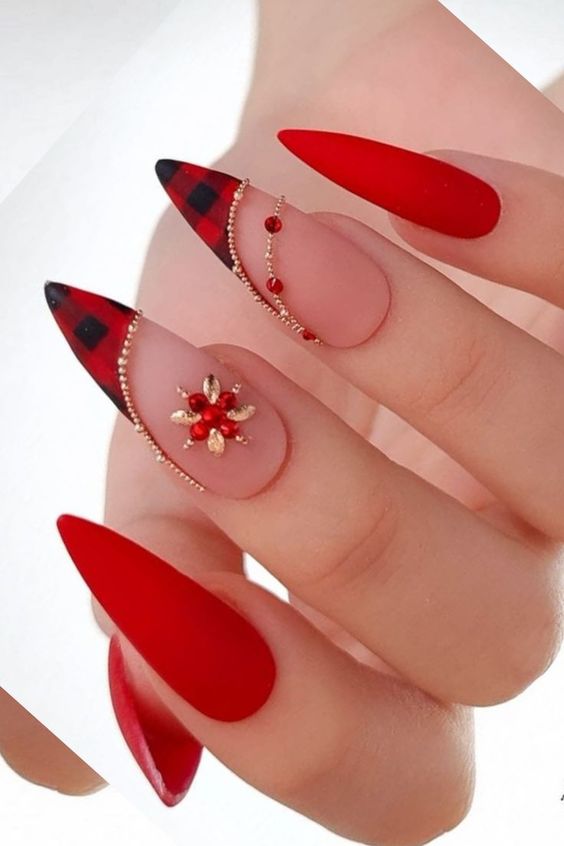 50+ Best Red Nail Designs 2023