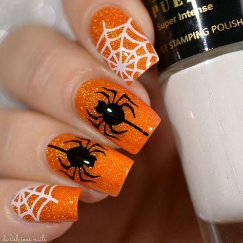 20+ Best Spider Nail Design 2023