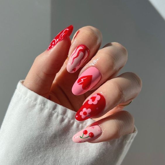 50+ Best Red Nail Designs 2023