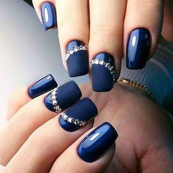 25+ Gorgeous Blue Nail Designs 2023