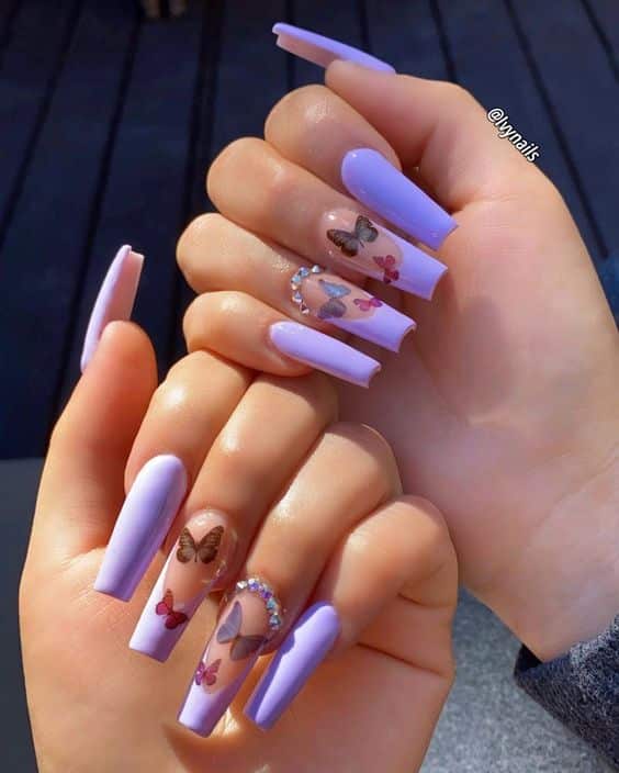 50+ Colorful Long Nail Designs 2023