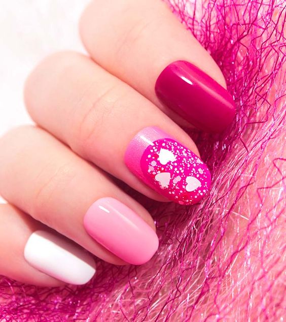 66+ Stunning Simple Pink Nail Designs 2023