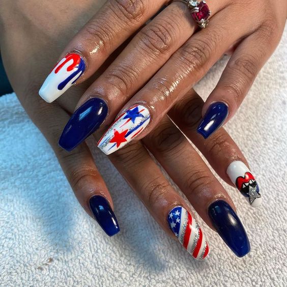 50+ Fourth Of July Nail Designs 2023