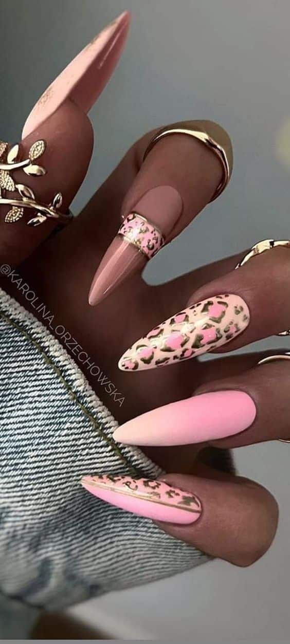 21+ Stylish Leopard Nail Designs 2023