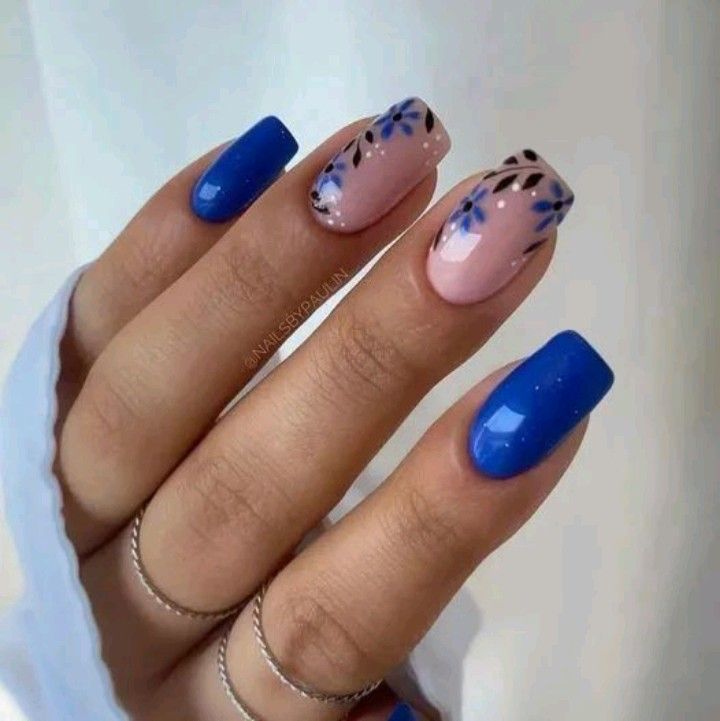 25+ Gorgeous Blue Nail Designs 2023