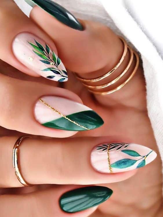 39+ Gorgeous Green Nail Designs 2023