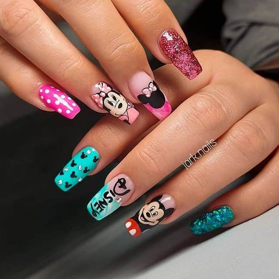 21+ Trendy Disney Nail Designs 2023 For Fun