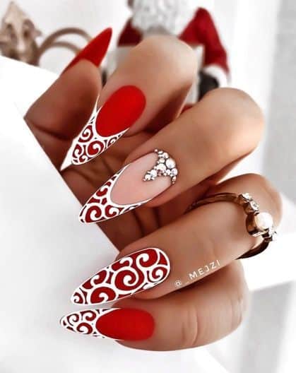 50+ Best Red Nail Designs 2023