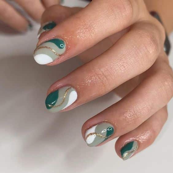 51+ The Best Sage Green Nails 2023