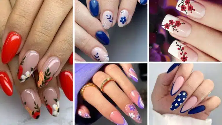 50+ Trendy Flower Nail Designs That Changes Your Look 2024