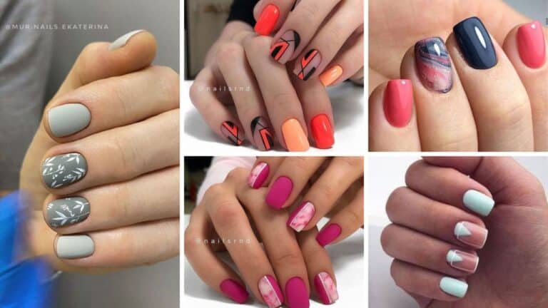 21+ Stunning Cute Short Nail Designs 2023