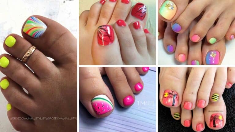 25+ Stylish Summer Toe Nail Designs 2023