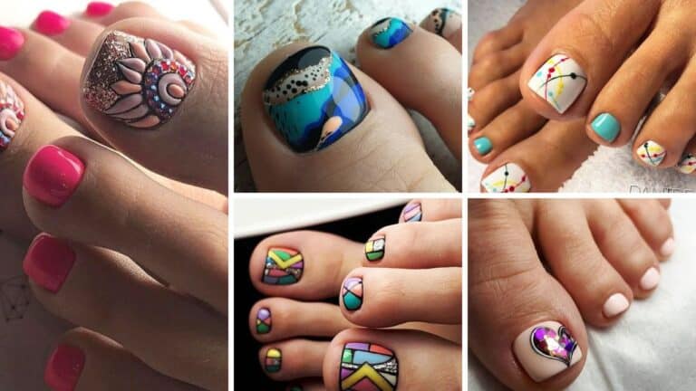 39+ Pretty Toe Nail Design Ideas 2023