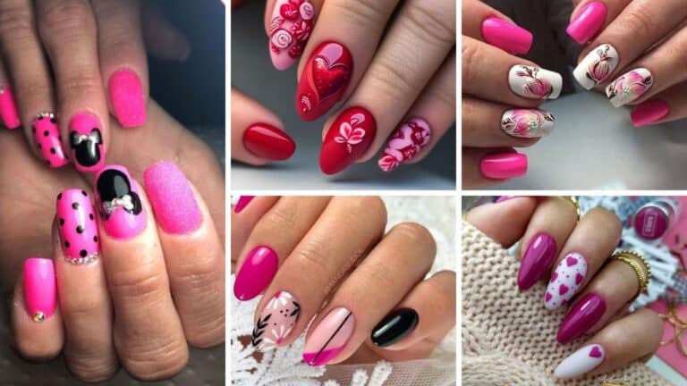 66+ Stunning Simple Pink Nail Designs 2023