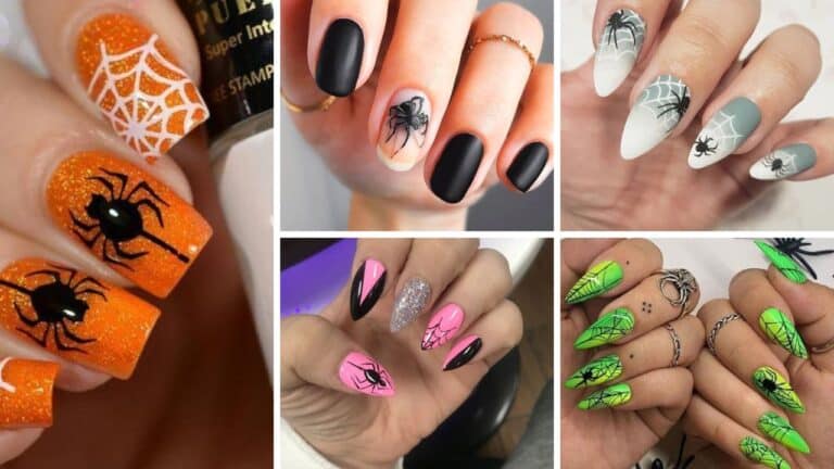 20+ Best Spider Nail Design 2023