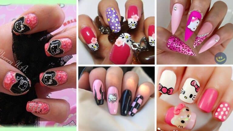 40+ Superb Hello Kitty Nail Design 2023