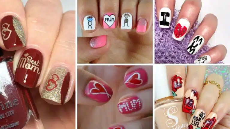 60+ Amazing Mother Day Nail Design 2024