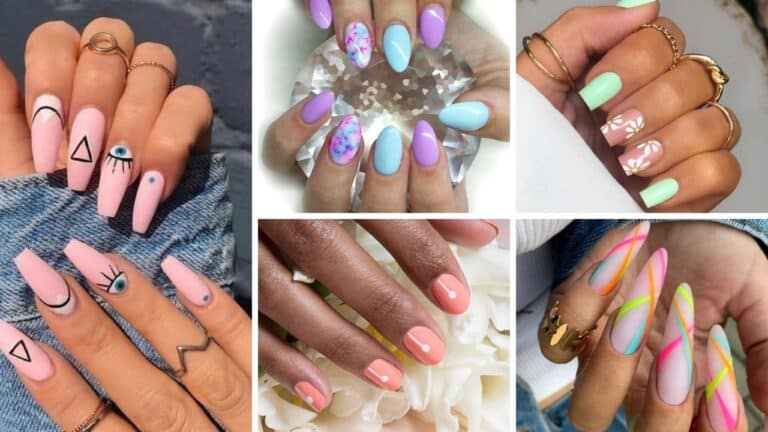 24+ Gorgeous Pastel Nail Designs 2023