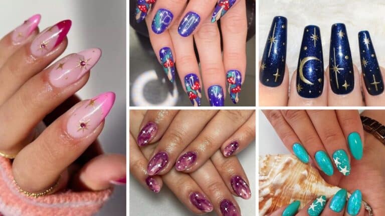 33+ Magical Star Nail Designs 2023