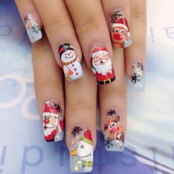 66+ Awesome Christmas Nail Designs You Must Try In 2023