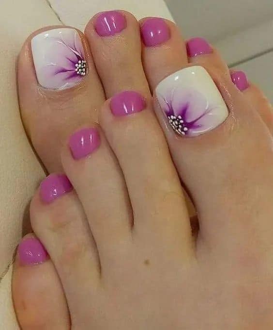 35 Pretty Toe Nail Art Ideas for 2022 : Green Toenails with Red Cherries I  Take You | Wedding Readings | Wedding Ideas | Wedding Dresses | Wedding  Theme
