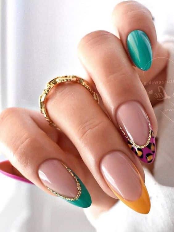 24+ Turquoise Nail Designs For A fresh Look