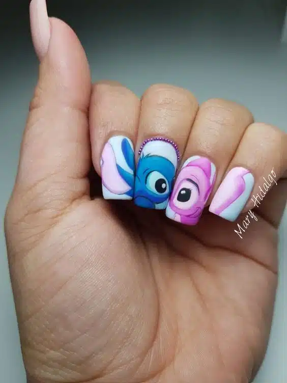 21+ Stunning Stitch Nail Designs 2024