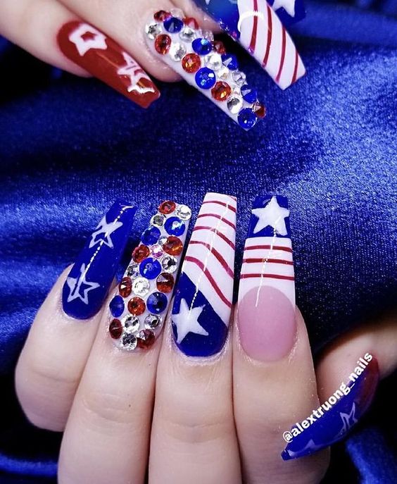 50+ Fourth Of July Nail Designs 2023