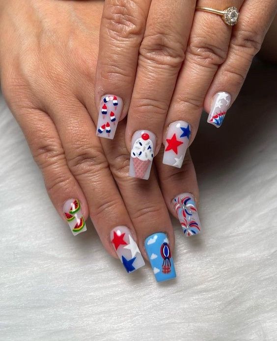 50+ Fourth Of July Nail Designs 2023