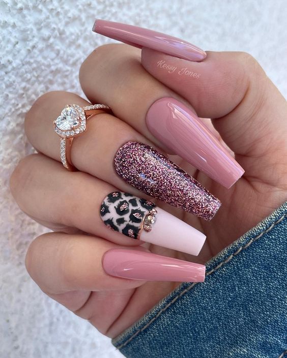 21+ Stylish Leopard Nail Designs 2023