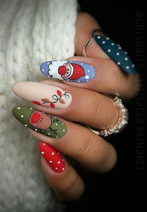 66+ Awesome Christmas Nail Designs You Must Try In 2023