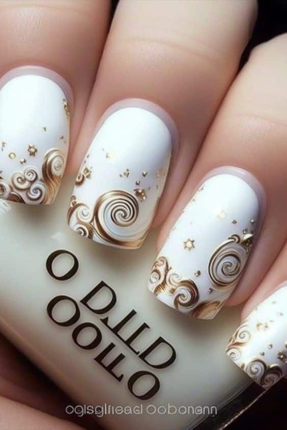 55+ Gorgeous Milky White Nail Polish Designs 2023