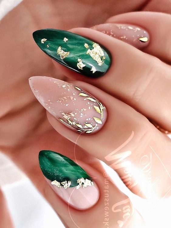 39+ Gorgeous Green Nail Designs 2023