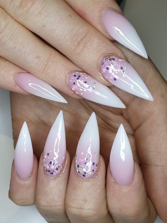 41+ Cute Pointy Nail Designs You Must Try In 2023