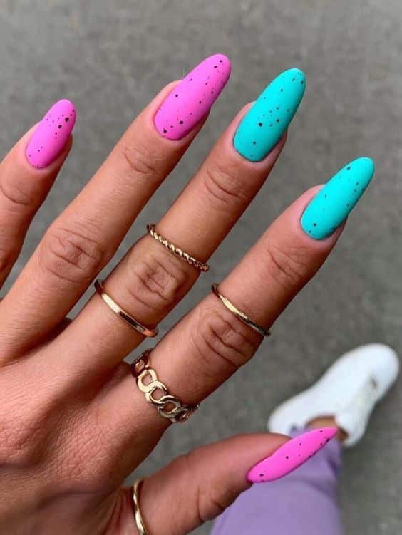 24+ Turquoise Nail Designs For A fresh Look