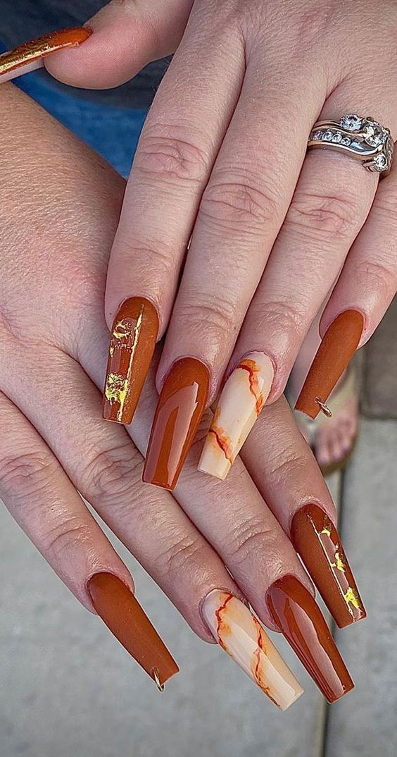 45+ Stunning Fall Nail Designs 2023