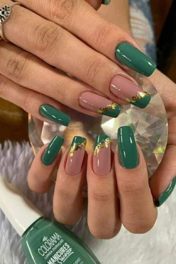 39+ Gorgeous Green Nail Designs 2023