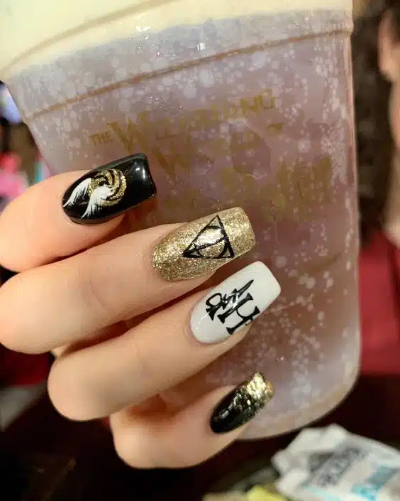 50+ Magical Harry Potter Nail Designs 2023