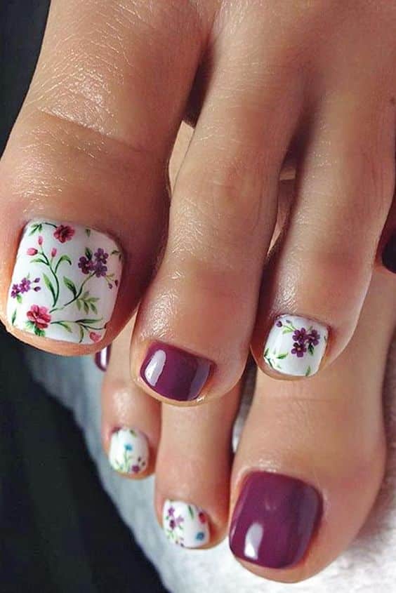 39+ Pretty Toe Nail Design Ideas 2023