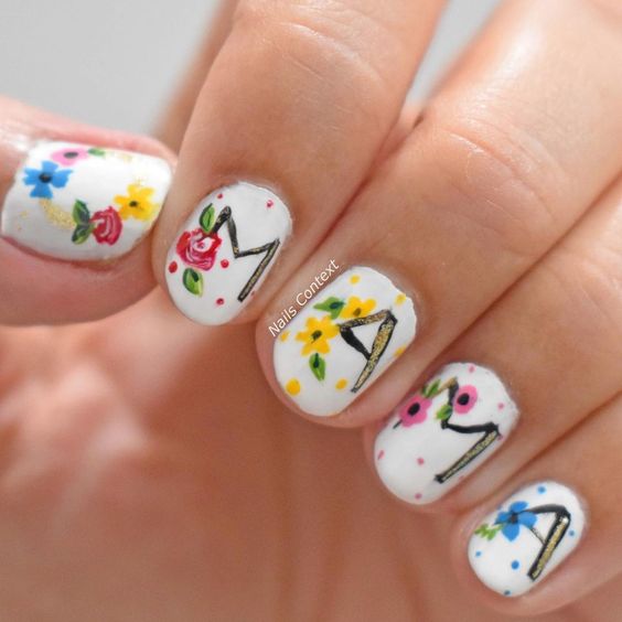 60+ Amazing Mother Day Nail Design 2023