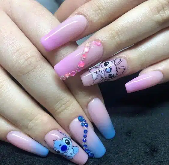 21+ Stunning Stitch Nail Designs 2024