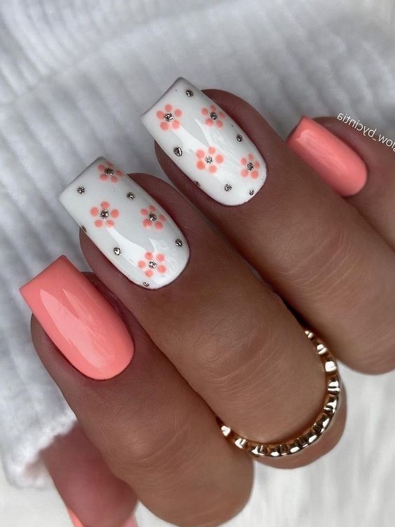 60+ Peach Nail Designs 2023