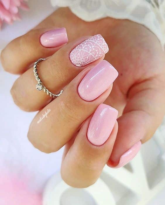 22+ Latest Soft Pink Nail Designs 2023