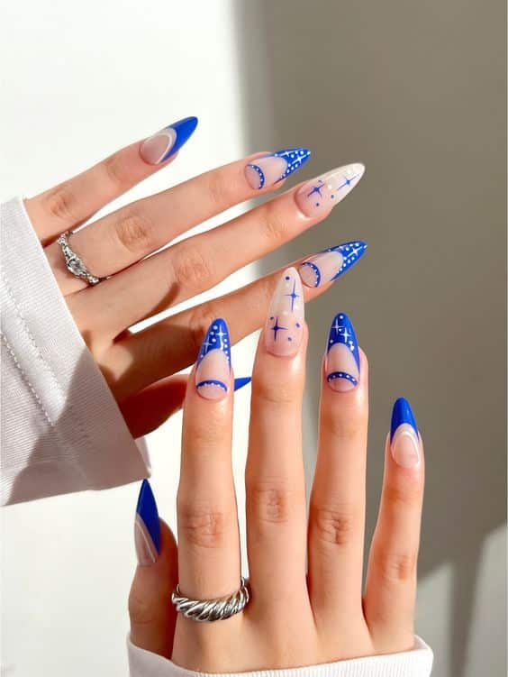 50+ Stunning Blue Nail Designs 2023