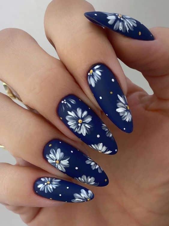 50+ Stunning Blue Nail Designs 2023