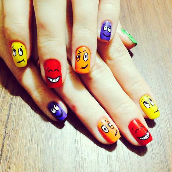 42+ Smiley Face Nail Design 2023