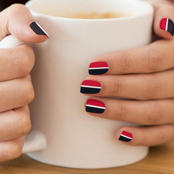 24+ Trendy Nail Designs Red And White 2023