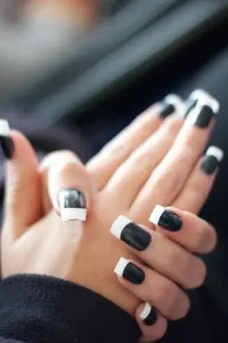 33+ Best Black And White Nail Designs 2023