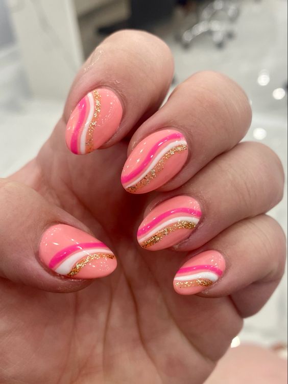 46+ Bridal White And Pink Nail Designs 2023