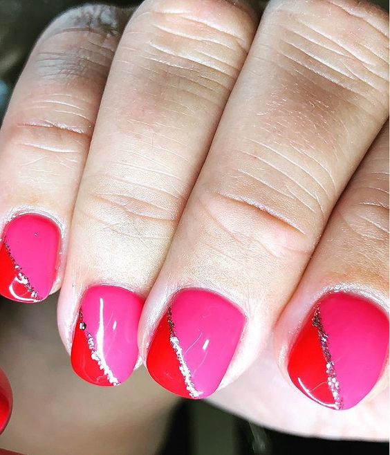 60+ Latest Red And Pink Nail Designs 2023